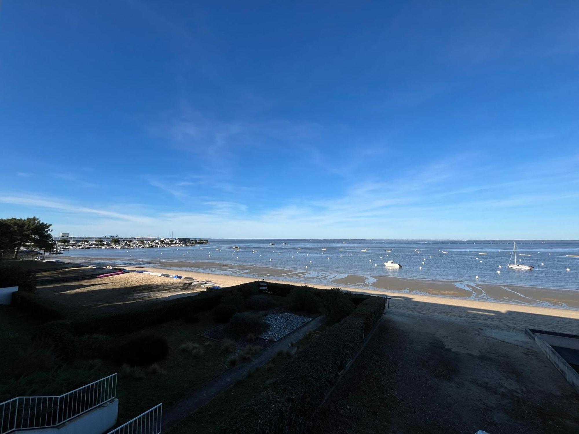 Duplex T1 Vue Mer A Arcachon - Acces Direct Plage - Quartier Aiguillon - Fr-1-319-71 外观 照片