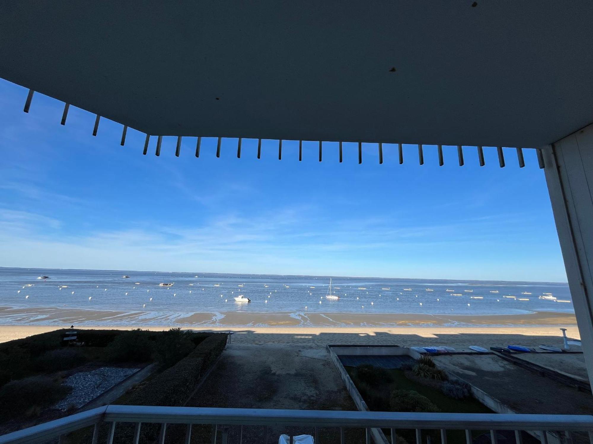 Duplex T1 Vue Mer A Arcachon - Acces Direct Plage - Quartier Aiguillon - Fr-1-319-71 外观 照片