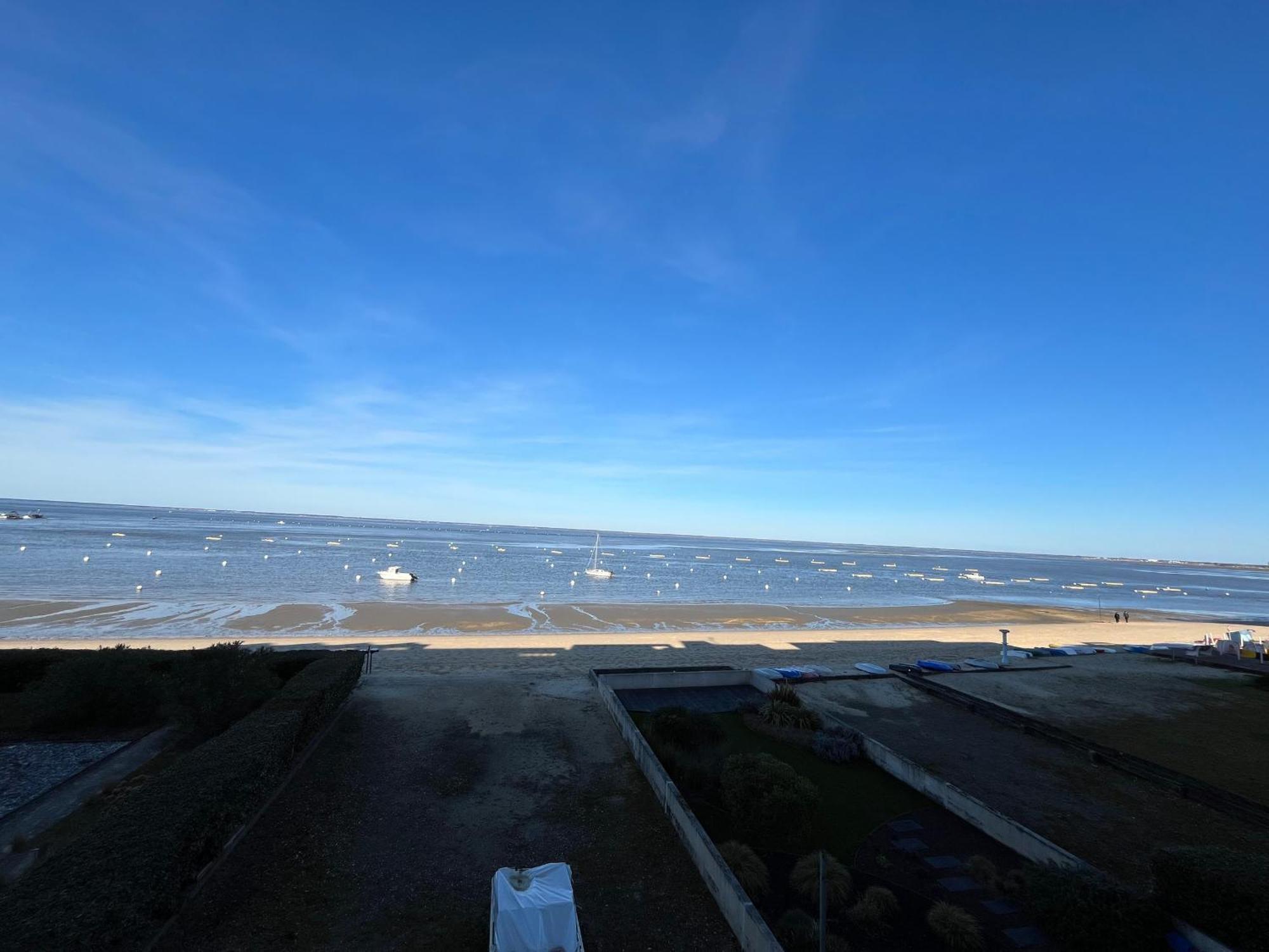Duplex T1 Vue Mer A Arcachon - Acces Direct Plage - Quartier Aiguillon - Fr-1-319-71 外观 照片
